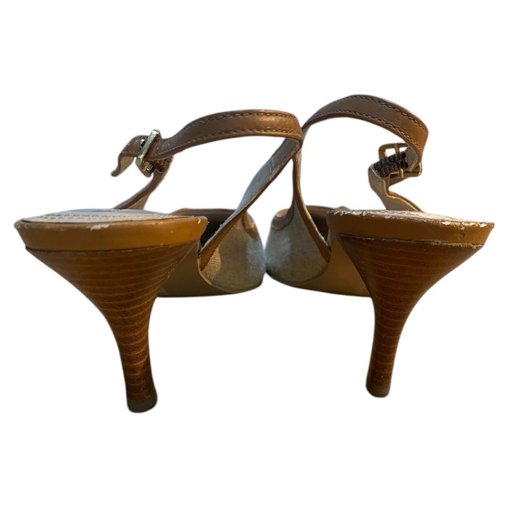 Size 8 Ellen Tracey Slingback 3 inch Heel - Picture 8 of 10